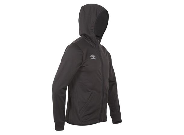 UMBRO Core Tech Hood Zip J19 Svart 164 Luvtröja med hel dragkedja junior 